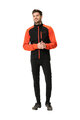 VAUDE Cycling windproof jacket - POSTA SOFTSHELL VI - red/black