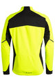 VAUDE Cycling windproof jacket - KURO SOFTSHELL - yellow/black