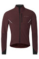 VAUDE Cycling windproof jacket - KURO SOFTSHELL - brown/black