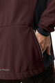 VAUDE Cycling windproof jacket - KURO SOFTSHELL - brown/black
