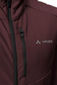 VAUDE Cycling windproof jacket - KURO SOFTSHELL - brown/black