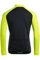 VAUDE Cycling winter long sleeve jersey - POSTA LS - yellow/black