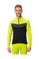 VAUDE Cycling winter long sleeve jersey - POSTA LS - yellow/black