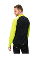 VAUDE Cycling winter long sleeve jersey - POSTA LS - yellow/black