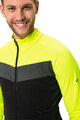 VAUDE Cycling winter long sleeve jersey - POSTA LS - yellow/black