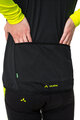 VAUDE Cycling winter long sleeve jersey - POSTA LS - yellow/black