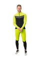 VAUDE Cycling winter long sleeve jersey - POSTA LS - yellow/black