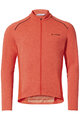 VAUDE Cycling winter long sleeve jersey - MATERA LS - red