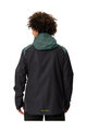VAUDE waterproof jacket - ALL YEAR MOAB 3in1 - black/green
