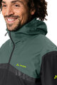 VAUDE waterproof jacket - ALL YEAR MOAB 3in1 - black/green