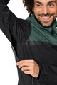 VAUDE waterproof jacket - ALL YEAR MOAB 3in1 - black/green