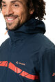 VAUDE waterproof jacket - ALL YEAR MOAB 3in1 - blue