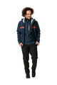 VAUDE waterproof jacket - ALL YEAR MOAB 3in1 - blue