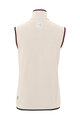 VAUDE Cycling gilet - ROSEMOOR FLEECE - ivory/yellow