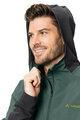 VAUDE hoodie - ALL YEAR MOAB - green/black
