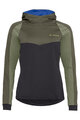 VAUDE Cycling winter long sleeve jersey - QUIMSA LS - green/black