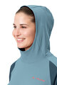 VAUDE Cycling winter long sleeve jersey - QUIMSA LS - blue