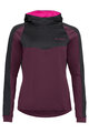 VAUDE Cycling winter long sleeve jersey - QUIMSA LS - bordeaux/pink/black
