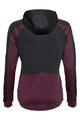 VAUDE Cycling winter long sleeve jersey - QUIMSA LS - bordeaux/pink/black