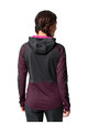 VAUDE Cycling winter long sleeve jersey - QUIMSA LS - bordeaux/pink/black