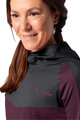 VAUDE Cycling winter long sleeve jersey - QUIMSA LS - bordeaux/pink/black