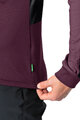 VAUDE Cycling winter long sleeve jersey - QUIMSA LS - bordeaux/pink/black