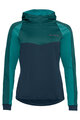 VAUDE Cycling winter long sleeve jersey - QUIMSA LS - green