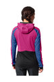VAUDE Cycling winter long sleeve jersey - QUIMSA LS - pink/black/blue