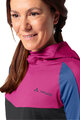 VAUDE Cycling winter long sleeve jersey - QUIMSA LS - pink/black/blue
