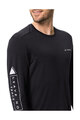 VAUDE Cycling long sleeve t-shirt - MONVISO MERINO - black