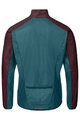 VAUDE Cycling windproof jacket - MATERA AIR - blue/brown