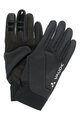 VAUDE Cycling long-finger gloves - KURO WARM - black
