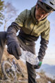 VAUDE Cycling long-finger gloves - KURO WARM - black/yellow