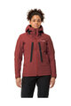 VAUDE waterproof jacket - MONVISO 2,5L - bordeaux