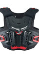 LEATT back and chest protector - CHEST PROTECTOR 4.5 JUNIOR - black/red