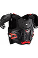 LEATT back and chest protector - CHEST PROTECTOR 4.5 PRO JUNIOR - black/red