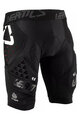 LEATT underpants with pads - IMPACT SHORTS 3DF 4.0 - black/white