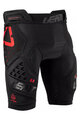 LEATT underpants with pads - IMPACT SHORTS 3DF 5.0 - black/red