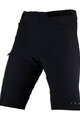 LEATT Cycling shorts without bib - MTB TRAIL 2.0 - black