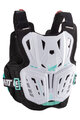 LEATT back and chest protector - CHEST PROTECTOR 4.5 WOMEN - black/white/green
