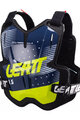 LEATT back and chest protector - CHEST PROTECTOR 1.5 TORQUE - black/blue/yellow