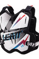LEATT back and chest protector - CHEST PROTECTOR 1.5 TORQUE - black/white