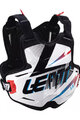 LEATT back and chest protector - CHEST PROTECTOR 1.5 TORQUE - black/white