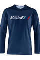 LEATT Cycling summer long sleeve jersey - MTB ENDURO 4.0 - blue