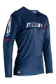 LEATT Cycling summer long sleeve jersey - MTB ENDURO 4.0 - blue