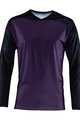 LEATT Cycling summer long sleeve jersey - MTB ENDURO 4.0 - purple