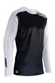 LEATT Cycling summer long sleeve jersey - MTB ENDURO 4.0 - white/black