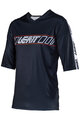 LEATT Cycling short sleeve jersey - MTB ENDURO 3.0 - black