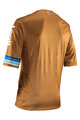 LEATT Cycling short sleeve jersey - MTB ENDURO 3.0 - brown