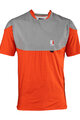 LEATT Cycling short sleeve jersey - MTB ALLMOUNTAIN 3.0 - red/grey